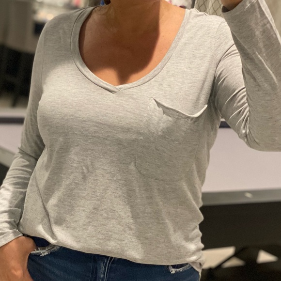 Z Supply - LUPITA CROP LONG SLEEVE TOP main image 1